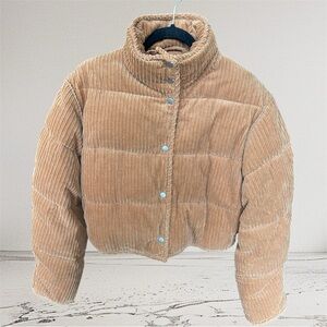 Corduroy Puffer Jacket
